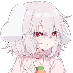 This is a pixiv picture whose title is アルビノてゐちゃん.