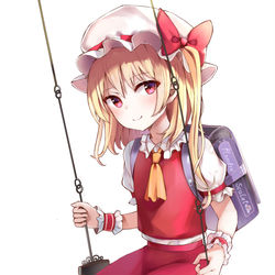 This is a pixiv picture whose title is Flandre.