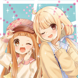 This is a pixiv picture whose title is あんになちゃん！.