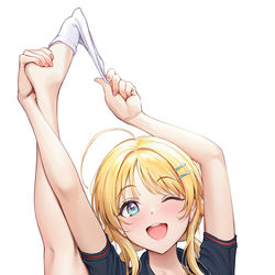 This is a pixiv picture whose title is i字バランス.