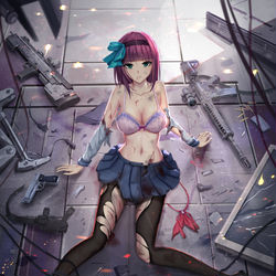 This is a pixiv picture whose title is Yuri.