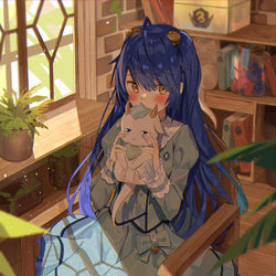 This is a pixiv picture whose title is あみゃみゃ.