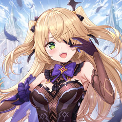 This is a pixiv picture whose title is フィッシュルちゃん.