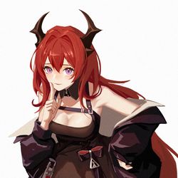 This is a pixiv picture whose title is 明日方舟--史尔特尔.