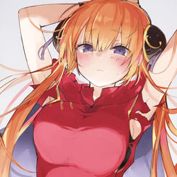 This is a pixiv picture whose title is 神楽ちゃん.