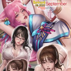 This is a pixiv picture whose title is Patreon Reward 2020.09.