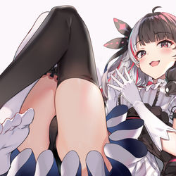 This is a pixiv picture whose title is 夜見.