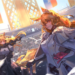 This is a pixiv picture whose title is 姐妹.
