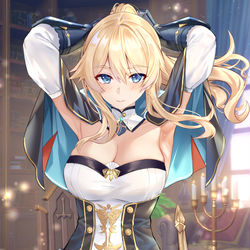 This is a pixiv picture whose title is 蒲公英騎士　ジン・グンヒルド.