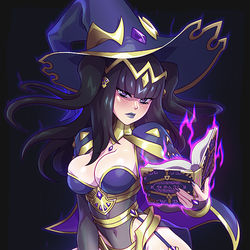 This is a pixiv picture whose title is Tharja Witch.