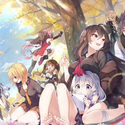 This is a pixiv picture whose title is 소울워커 로그인 일러스트.