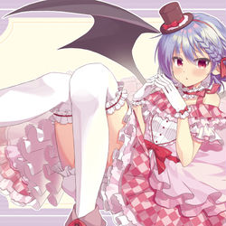 This is a pixiv picture whose title is アイドル風ロリィタレミリア.