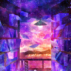 This is a pixiv picture whose title is 迷う言の葉.