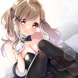 This is a pixiv picture whose title is 有咲バニー🐰.