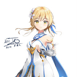 This is a pixiv picture whose title is Lumine.