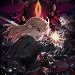 This is a pixiv picture whose title is 退魔の剣.