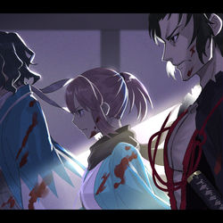 This is a pixiv picture whose title is 新撰組.