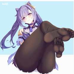 This is a pixiv picture whose title is 刻晴大姐姐~.