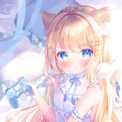 This is a pixiv picture whose title is 「…もういっかい！」.
