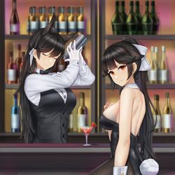 This is a pixiv picture whose title is 犬和獒.