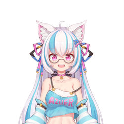 This is a pixiv picture whose title is @铃月通行Azlier 女儿有新衣服啦~✿ヽ(°▽°)ノ✿.