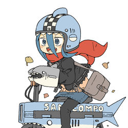 This is a pixiv picture whose title is サメコンポ.