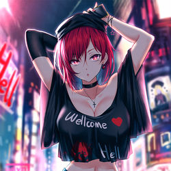 This is a pixiv picture whose title is GODDESS.