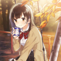 This is a pixiv picture whose title is ひげを剃る。そして女子高生を拾う。３.