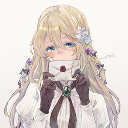 This is a pixiv picture whose title is ヴァイオレットログ3.
