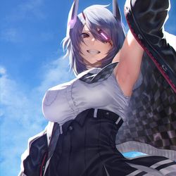 This is a pixiv picture whose title is 天龍改二.