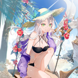 This is a pixiv picture whose title is 雲歌.