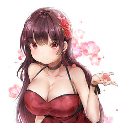 This is a pixiv picture whose title is 🌺.