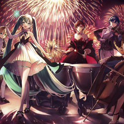 This is a pixiv picture whose title is 祝福の音色を奏でよう.