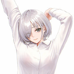 This is a pixiv picture whose title is 伸び.