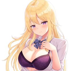 This is a pixiv picture whose title is ギャル♡.
