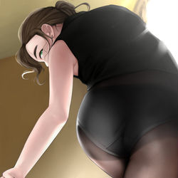 This is a pixiv picture whose title is 「ただ見つめるのではなく、ここに来なさい」.