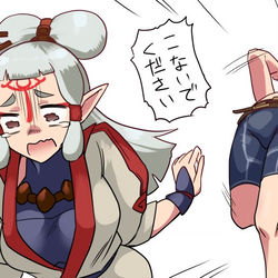 This is a pixiv picture whose title is 例のバグ.