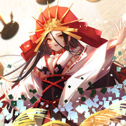 This is a pixiv picture whose title is 卑弥呼.