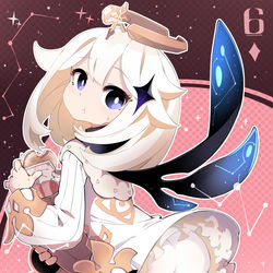 This is a pixiv picture whose title is #Genshin Impact    @paimon.