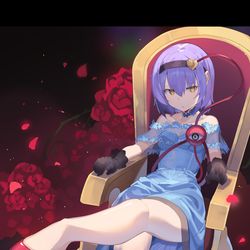 This is a pixiv picture whose title is ドレスさとり.