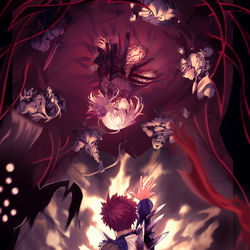 This is a pixiv picture whose title is 俺は桜だけの正義の味方になる！.