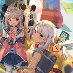 This is a pixiv picture whose title is しぃしぃとりりむ.