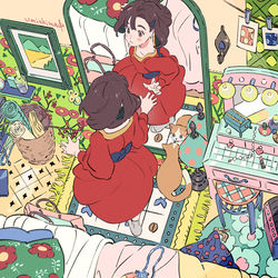 This is a pixiv picture whose title is 🍰 ℎ𝑎𝑣𝑒 𝑎 𝑑𝑎𝑡𝑒.