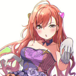 This is a pixiv picture whose title is ハロウィン夏葉.