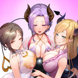 This is a pixiv picture whose title is ASMR.
