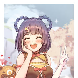 This is a pixiv picture whose title is Xiangling 香菱.