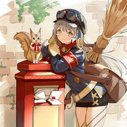 This is a pixiv picture whose title is 異世界郵便屋さん.