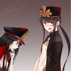 This is a pixiv picture whose title is 箱の中身当てゲーム.