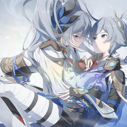 This is a pixiv picture whose title is 符符贴贴.