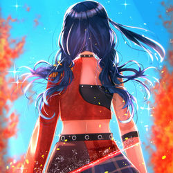 This is a pixiv picture whose title is 「これは、始まりの歌です！」.